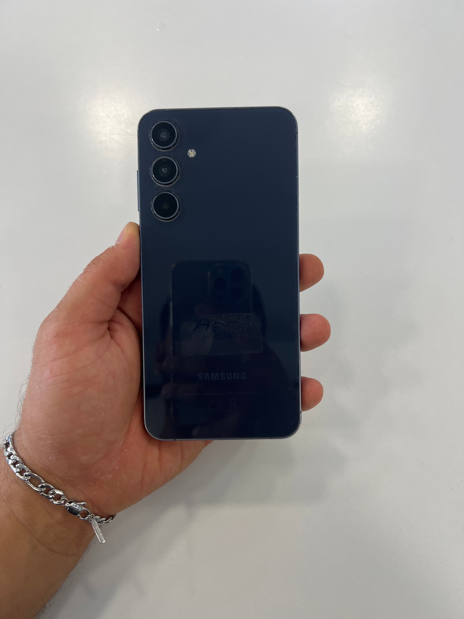 İkinci el Samsung A55 128 GB Mavi - Fotoğraf 1